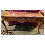 FOR PARTS OR REPAIR Furniture Lot: Coffee Table, Side Table, and Chair Set with Unique Metal Base