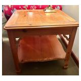FOR PARTS OR REPAIR Furniture Lot: Coffee Table, Side Table, and Chair Set with Unique Metal Base