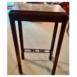 FOR PARTS OR REPAIR Furniture Lot: Coffee Table, Side Table, and Chair Set with Unique Metal Base
