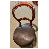 FOR PARTS OR REPAIR Furniture Lot: Coffee Table, Side Table, and Chair Set with Unique Metal Base