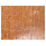 FOR PARTS OR REPAIR Furniture Lot: Coffee Table, Side Table, and Chair Set with Unique Metal Base