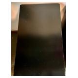 Set of 2 Black Metal Vertical File Cabinets with Four Drawers