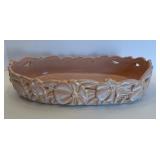 Vintage California Pottery Floral Serving Dish