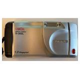 Collection of Vintage and Digital Cameras with Polaroid Accessories