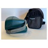 Collection of Vintage and Digital Cameras with Polaroid Accessories