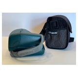 Collection of Vintage and Digital Cameras with Polaroid Accessories