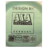 ASA Selection Set of 8 Espresso / Sorbet Cups and ProFlowers Cylinder Vase