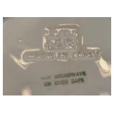 Set of 8 Italian Decorative Plates and 2 Ornate Vintage Solid Brass Vases