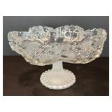 Mikasa West Germany Walther Crystal Footed Compote Dish