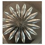 Vintage Heisey Glass Punch Bowl Set with 8 Cups