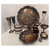 Vintage Silver-Plated Serving and Decorative Set