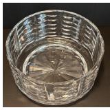 Vintage Waterford Clear Glass Crystal Cut Decorative Bowl