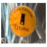 Pair of Tyrone Irish Crystal Footed Glasses with Original Box