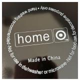 Set of 8 Gold and 8 Silvery White Decorative Charger Plates