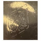 Pair of Crystal Ashtrays