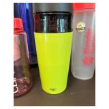 Collection of 7 Assorted Water Bottles and Thermoses including German Alfi Brand