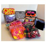 Collection of 20 Designer Makeup Bags, Pouches & Toiletry Kit