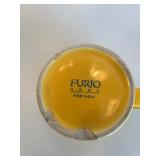 BELLA Espresso Maker with Stainless Steel Frothing Pitcher and Furio Home Mug