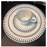 ASA and Pillvuyt Porcelain Dinnerware and Serving Set