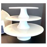 3-Tier ASA Selection Cake Stand and Kaiser Kuchenheber Set