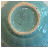 Vintage Glass Platter, ASA Creamer, Floral Teacups, and Silver Grapefruit SpoonsÂ 