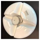 ASA Selection White Ceramic Teapot with Warmer Stand, Made in Germany