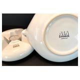 ASA Selection White Ceramic Teapot with Warmer Stand, Made in Germany