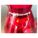 Set of 2 Alfi Thermal Carafes with Tea Filter, Honey Dispenser and Raspberry Ceramic Container