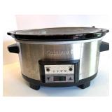 Cuisinart Electric Slow Cooker with Stainless Steel Exterior
