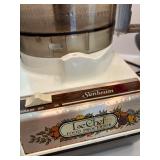 Set of Vintage Sunbeam Food Processor, Rival Electric Skillet, and Sunbeam Mixmaster