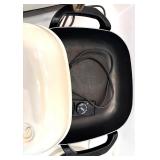 Set of Vintage Sunbeam Food Processor, Rival Electric Skillet, and Sunbeam Mixmaster