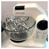 Set of Vintage Sunbeam Food Processor, Rival Electric Skillet, and Sunbeam Mixmaster