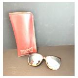 Vintage Floral Brooch, Ringer Watch, and Anne Klein Sunglasses with Case