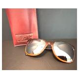 Vintage Floral Brooch, Ringer Watch, and Anne Klein Sunglasses with Case