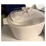 Assorted Cookware and Le Cordon Bleu Cookie Tins