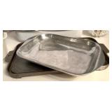 Assorted Cookware and Le Cordon Bleu Cookie Tins