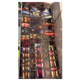 Large Antique Vintage Artisan Stained Glass Window Panel with Clown Motif