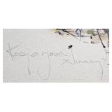 Robert Lesch Abstract Watercolor Painting