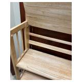 Wooden 5-Tier Folding Shelf Unit