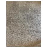 Used Beige Area Rug with Chevron Pattern