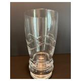 Set of 4 Tyrone Irish Crystal Highball Glasses with Decorative Piece with Logo