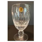 Set of 4 Tyrone Lead Crystal Wine and Water Glasses