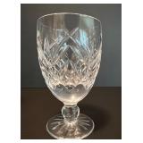 Set of 4 Tyrone Lead Crystal Wine and Water Glasses