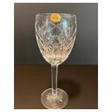 Set of 4 Tyrone Lead Crystal Wine and Water Glasses