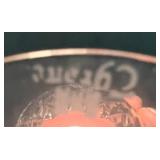 Set of 4 Tyrone Lead Crystal Wine and Water Glasses