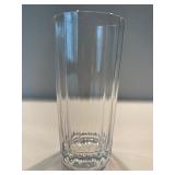 Set of 8 Vintage Clear Glass Tumblers