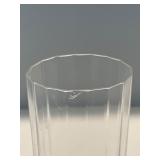 Set of 8 Vintage Clear Glass Tumblers