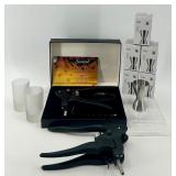 Screwpull Lever Model Wine Opener Set with WMF Loft Jiggers