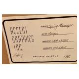 Spring Messenger by Artist Morgan - Framed Abstract Artwork