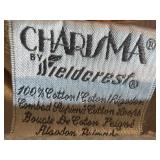 Collection of 5 Plush Towels with 1 Green Bath mat